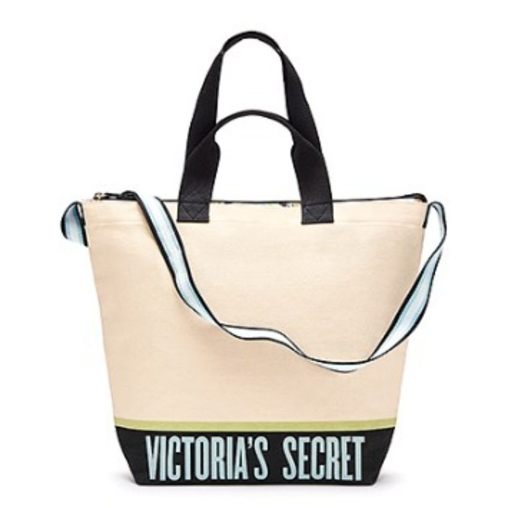 NWT Victoria's Secret Canvas Cooler Tote